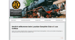 Desktop Screenshot of lausitzerdampflokclub.de